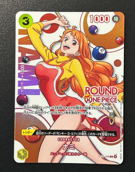 ONE PIECE Card Game Nami ST29-008 ROUND1 Promo Japanese 2026 Near Mint