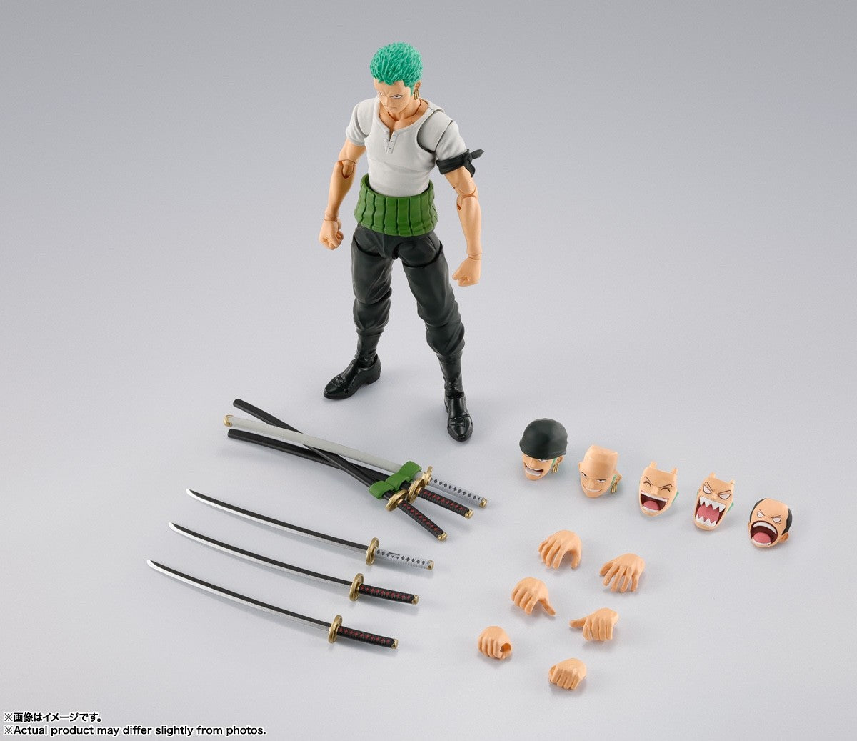 Bandai S.H.Figuarts One Piece Roronoa Zoro Romance Dawn TAMASHII NATIONS New