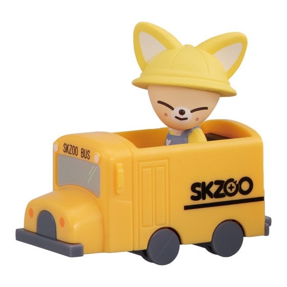 Stray Kids SKZOO School Bus Figure Official Character Goods Kpop Japan