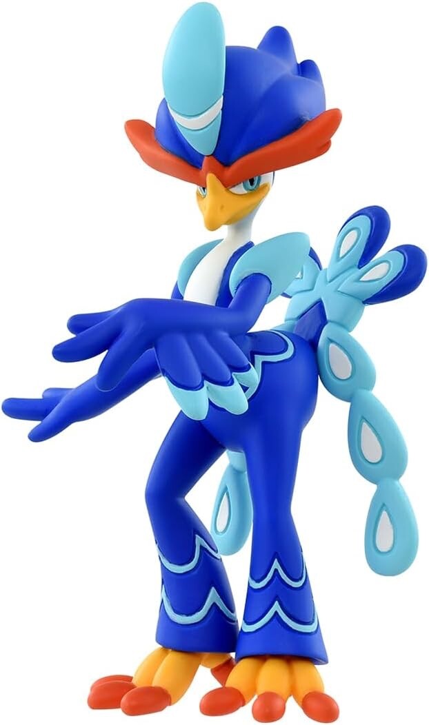 Pokemon Moncolle Quaquaval - MS-58 Takara Tomy EX 2" Figure In Hand
