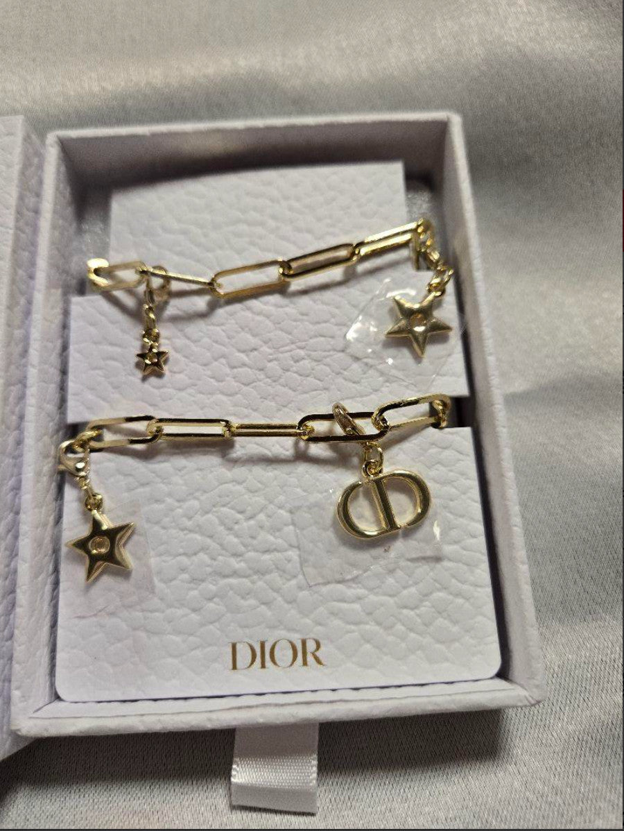 Christian Dior Novelty Charm Key chain phone strap Star BOX from JAPAN