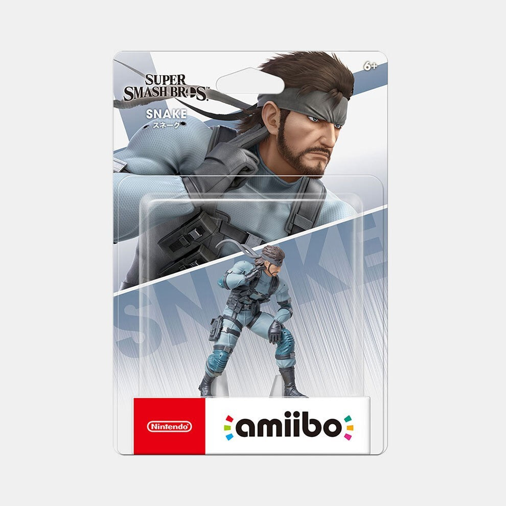 Snake Amiibo Nintendo Switch Super Smash Bros. New Japan