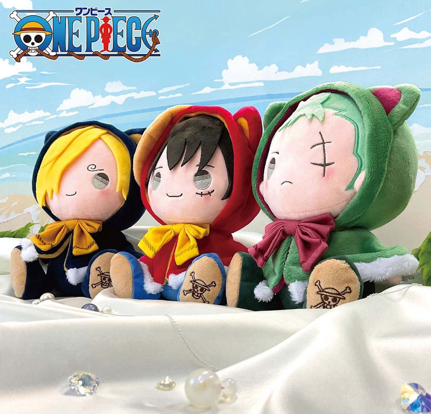 ONE PIECE Plush doll KEMOPON Roronoa Zoro From Japan