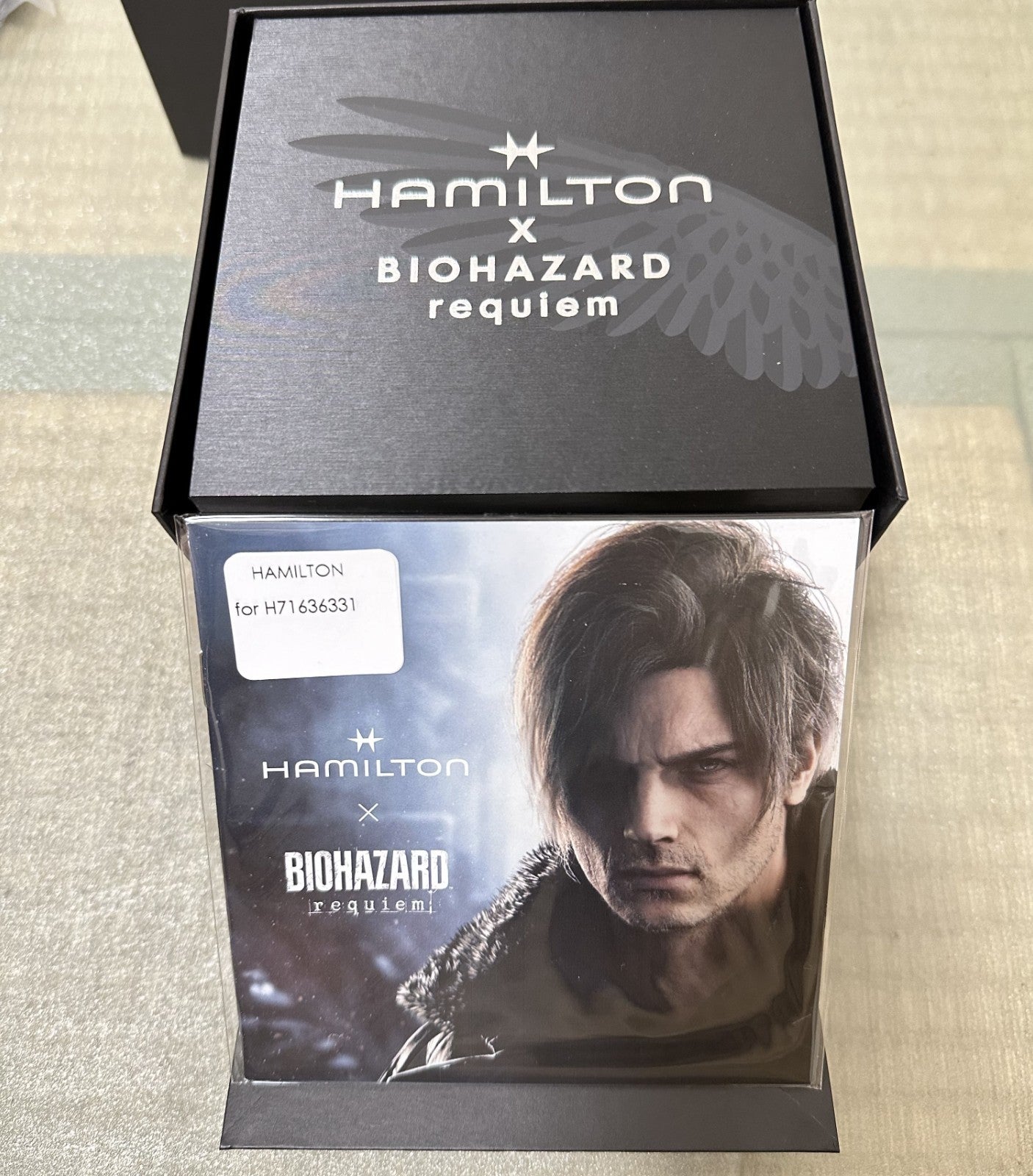 HAMILTON Khaki field Auto Chrono Biohazard Resident Evil Requiem Edition