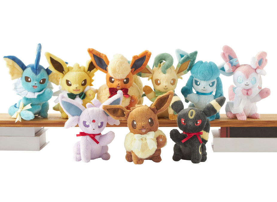 Pokemon Center Eevee Collection 9 Plush Set New 2025 Japan Exclusive