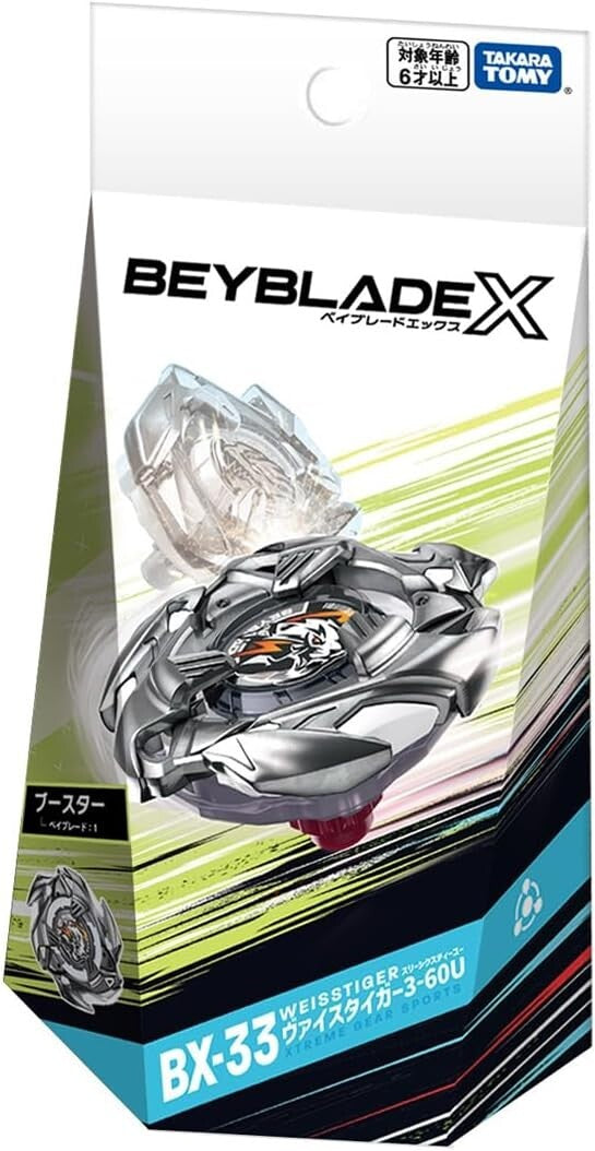 BEYBLADE X BOOSTER BX-33 WEISSTIGER 3-60U TAKARA TOMY Japan NEW