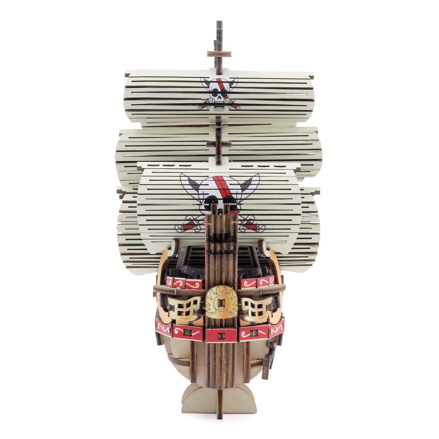 KIGUMI Ki-gu-mi Wooden Art - One Piece Red Force