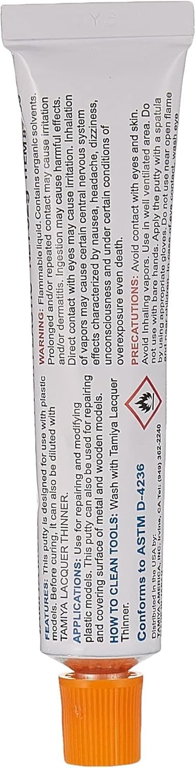 Tamiya Putty (Basic Type) Adhesives - Gray From Japan