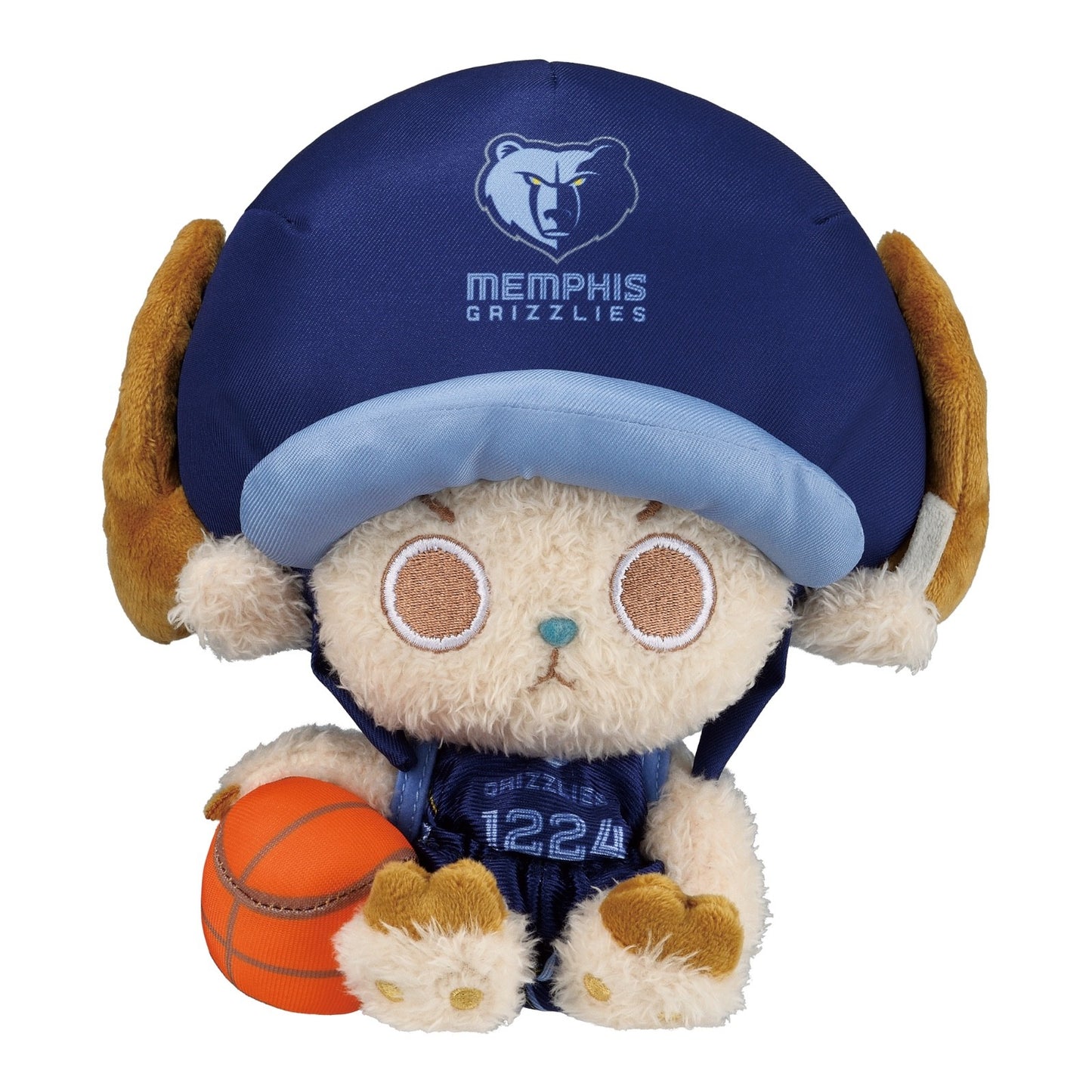 ONE PIECE x NBA Tony Tony Chopper Plush Mascot Stuffed Toy Base Shop Japan Limit