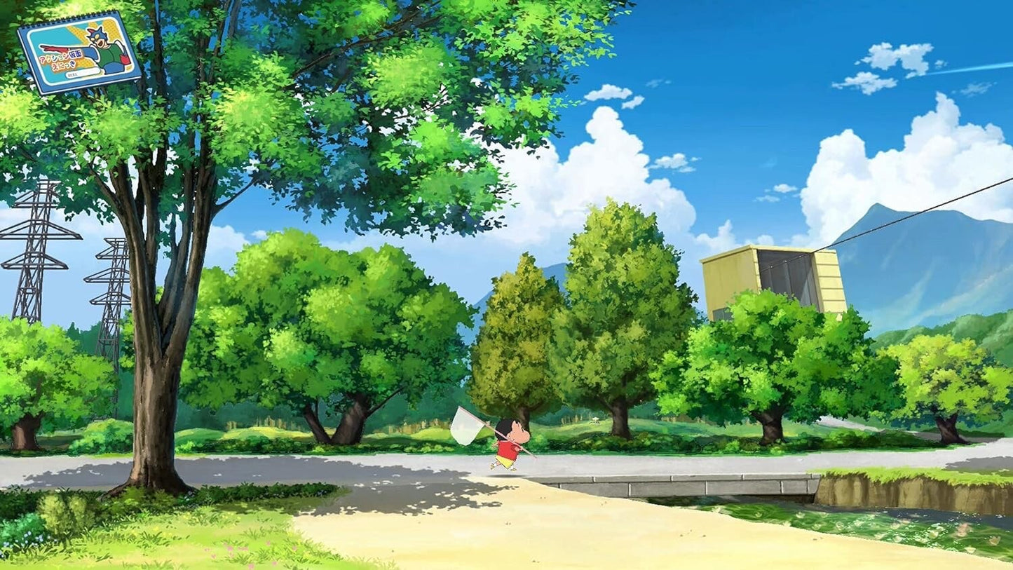 Crayon Shin-chan Ora and Dr. Summer Vacation Nintendo Switch Used Japan Import