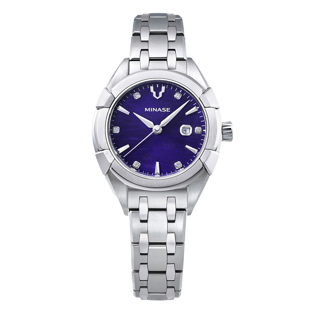 MINASE Uruga 31 UG02-M01NBL-SSB Blue Dial Japan Limited Ladies Watch