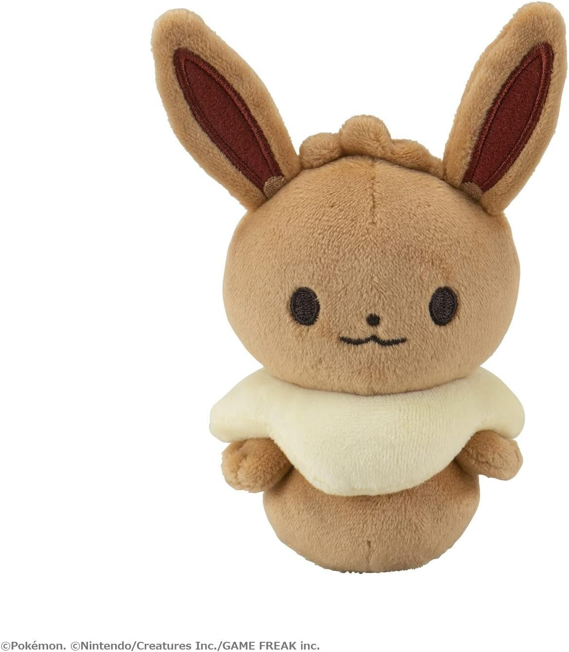 Pokemon Monpoke Cuddly Soft Plush Doll Ruttle Baby Pikachu Eevee