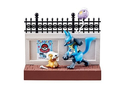 Re-Ment Miniatures PokeMon Town 2 Festival Street Corner Full Set 6 pcs Rement