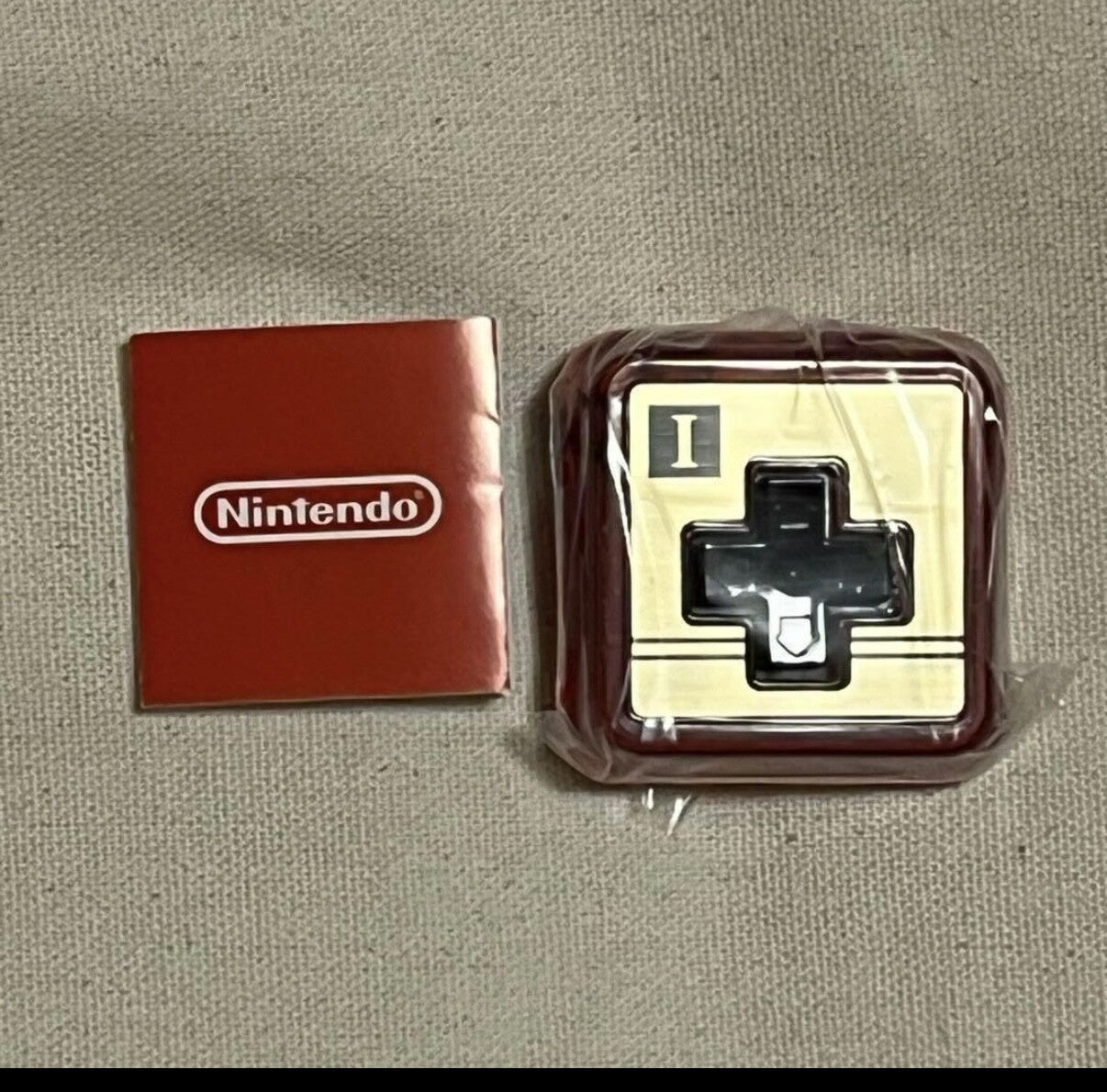 Nintendo Capsule Toy Controller Button Collection 1 & 2 Key Chain