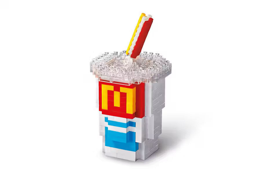 McDonald’s x Nanoblock 2016 Limited Edition Set Big Mac Fries Soda from Japan