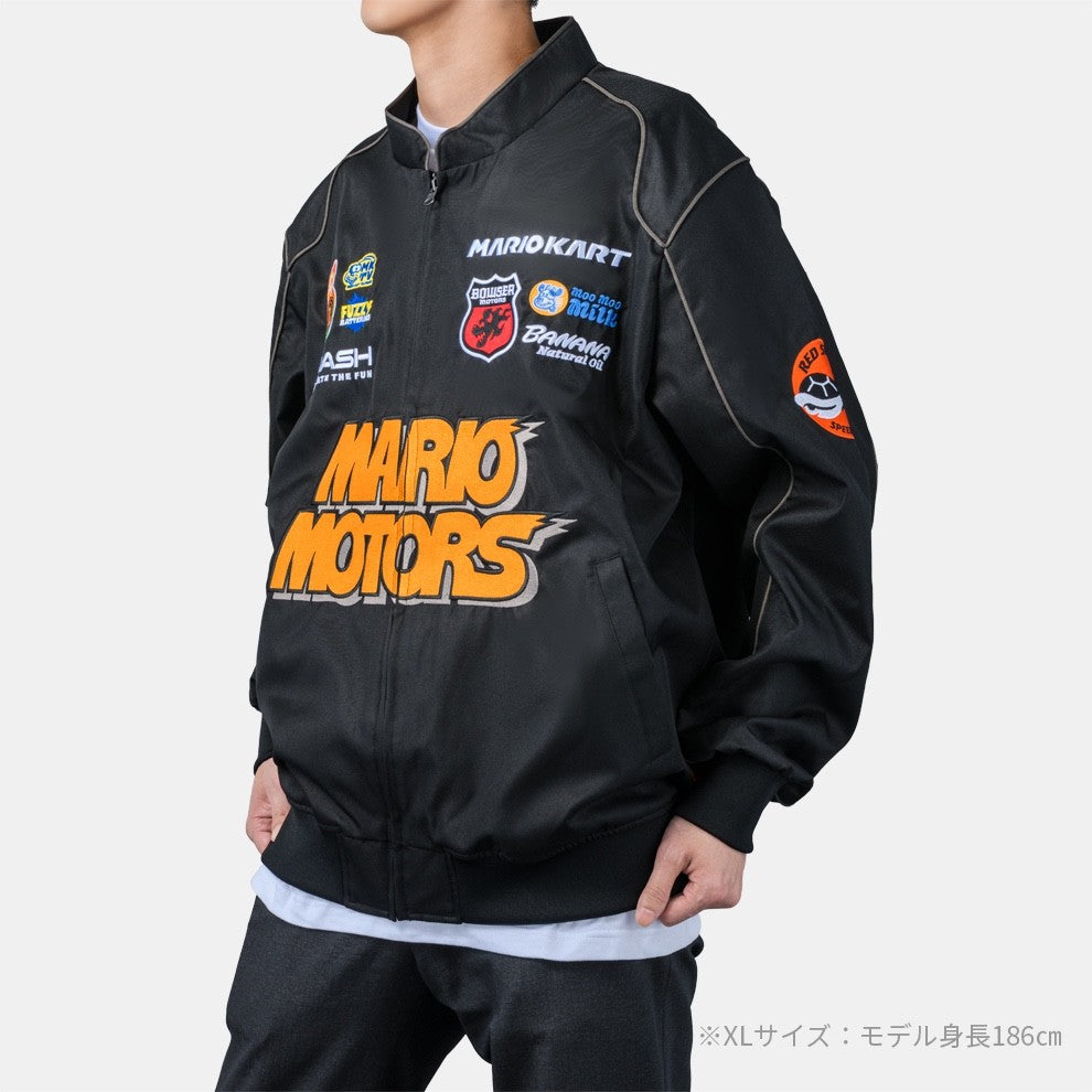 Nintendo Super Mario Mario Kart World Racing Jacket Black Japan New