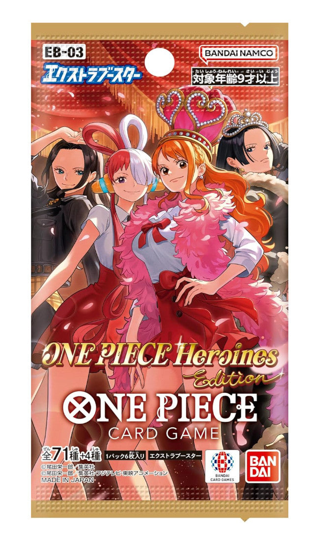 ONE PIECE Card Game Extra Booster Heroines edition EB03 Box Japan BX1