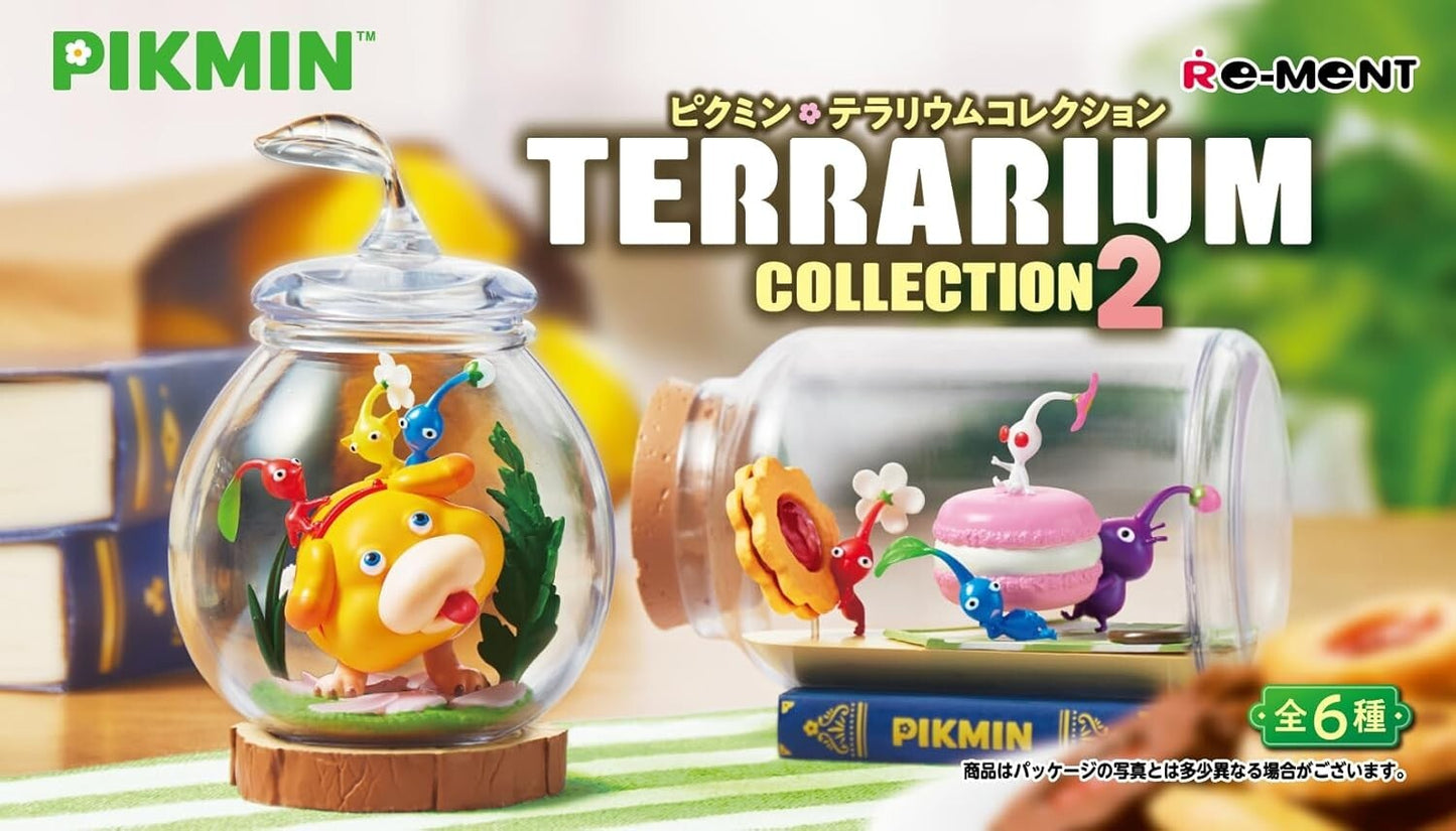 Pikmin Terrarium Collection 2 All 6 Types Complete set Re-Ment Rement