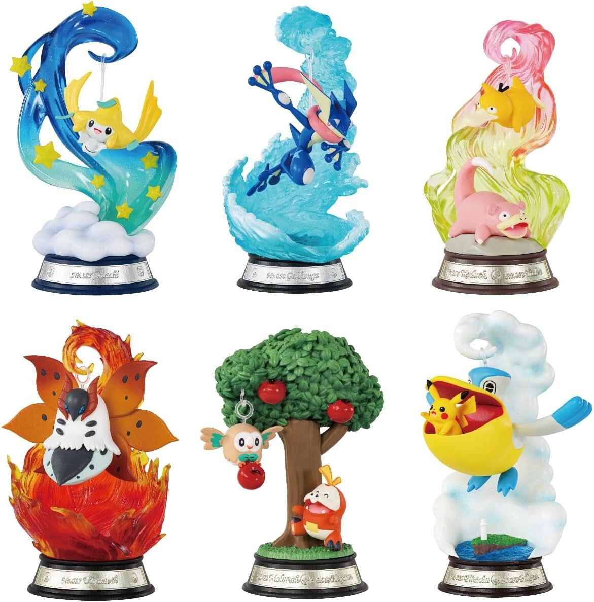 RE-MENT Pokemon SWING VIGNETTE Collection 3 Full Complete 6 Type Box Set New