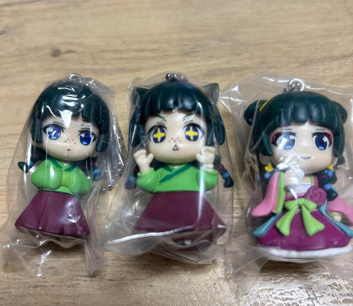 The Apothecary Diaries Maomao 3 Forms DefoFig Keychain Figure Gashapon