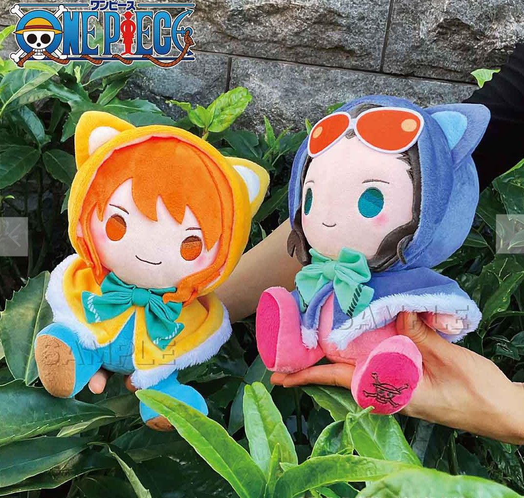 ONE PIECE KemoPon Plush Nami Stuffed Toy Japan Official Anime Figure