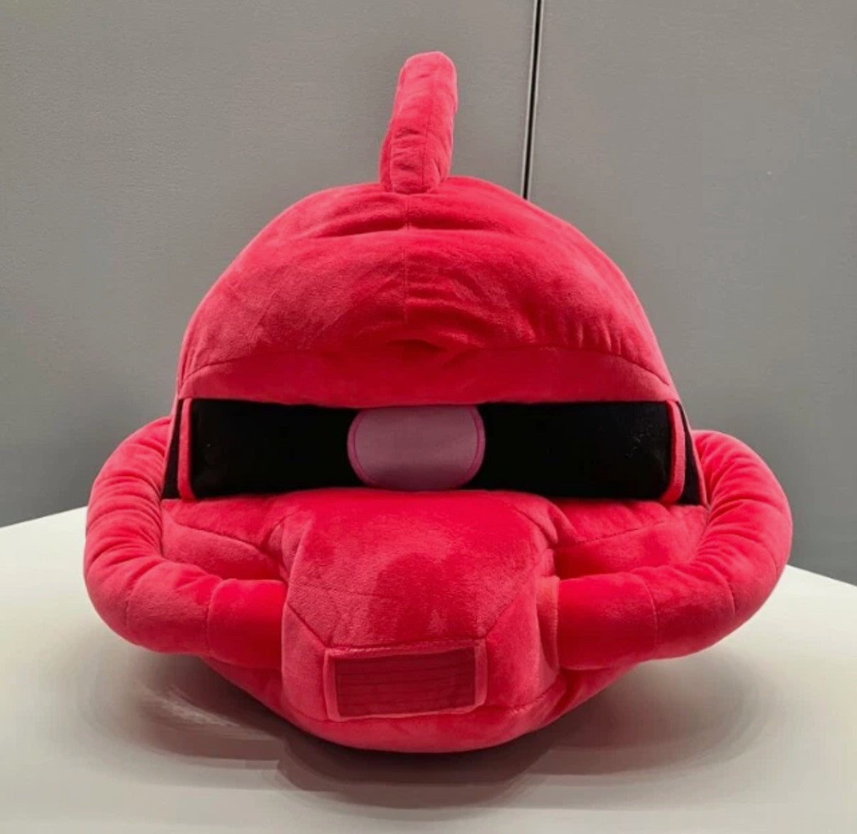 BANDAI Gundam Base Exclusive Char Zaku-kun Big Head Plush Doll Japan NEW