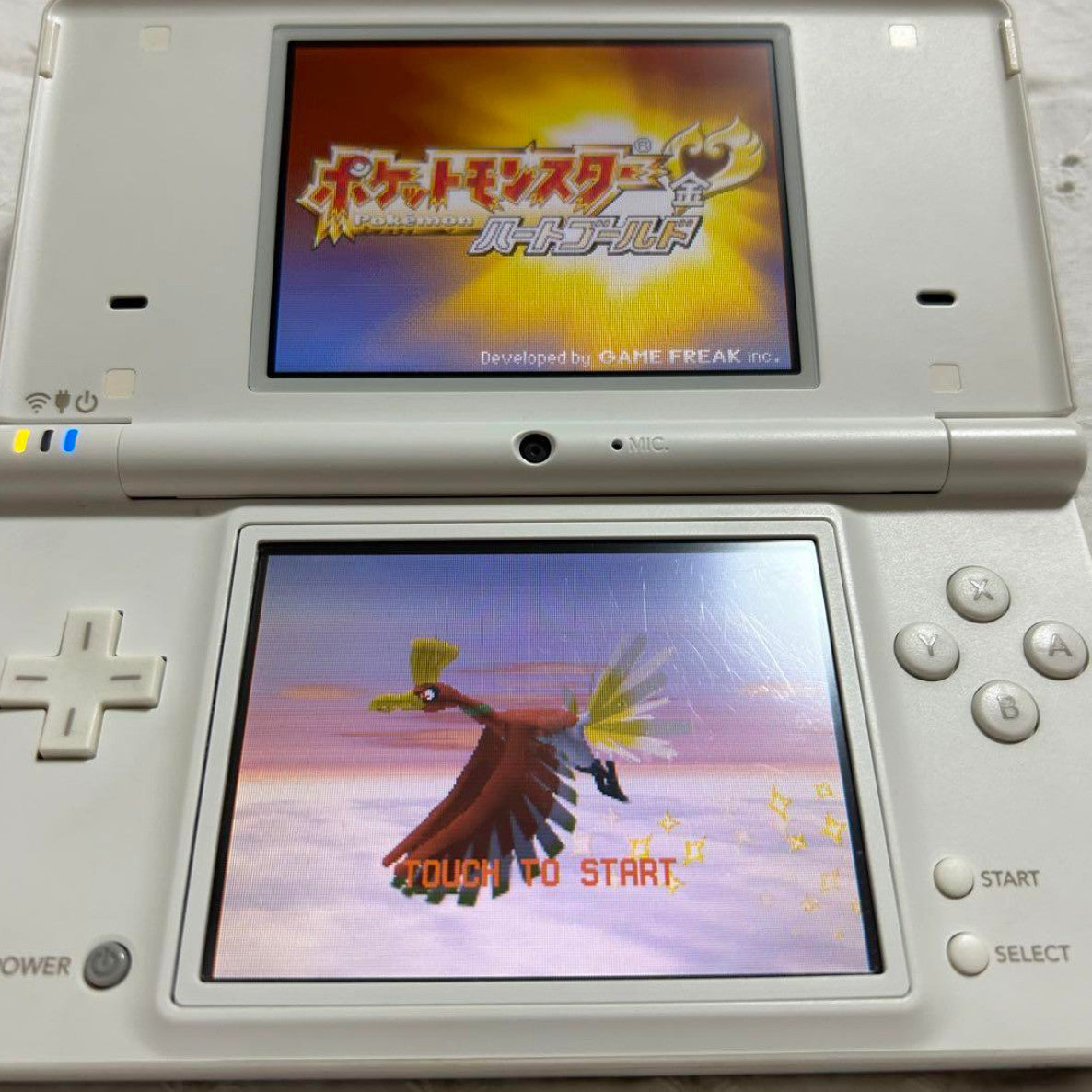 Used Pokemon Heart Gold Nintendo DS game