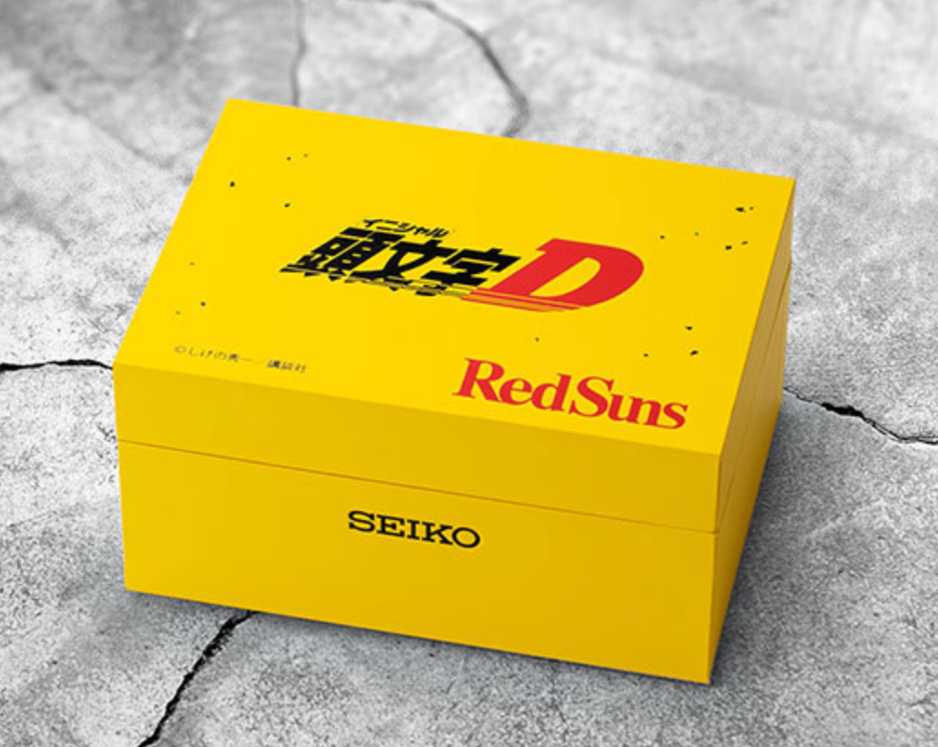 Pre-sale Initial D x SEIKO Keisuke Takahashi RX-7 FD3S Chronograph Watch Limited 1995