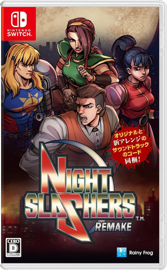 Nintendo SWITCH NIGHT SLASHERS Remake Japan JP
