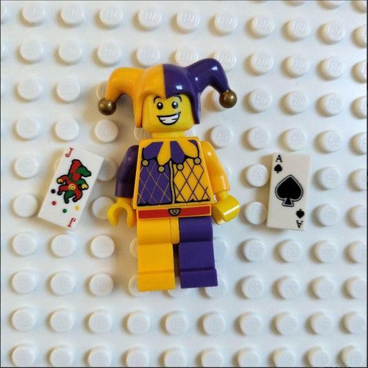 Lego SEALED Series 12 Jester Castle Kingdom Card Tricks Minstrel Minifigure