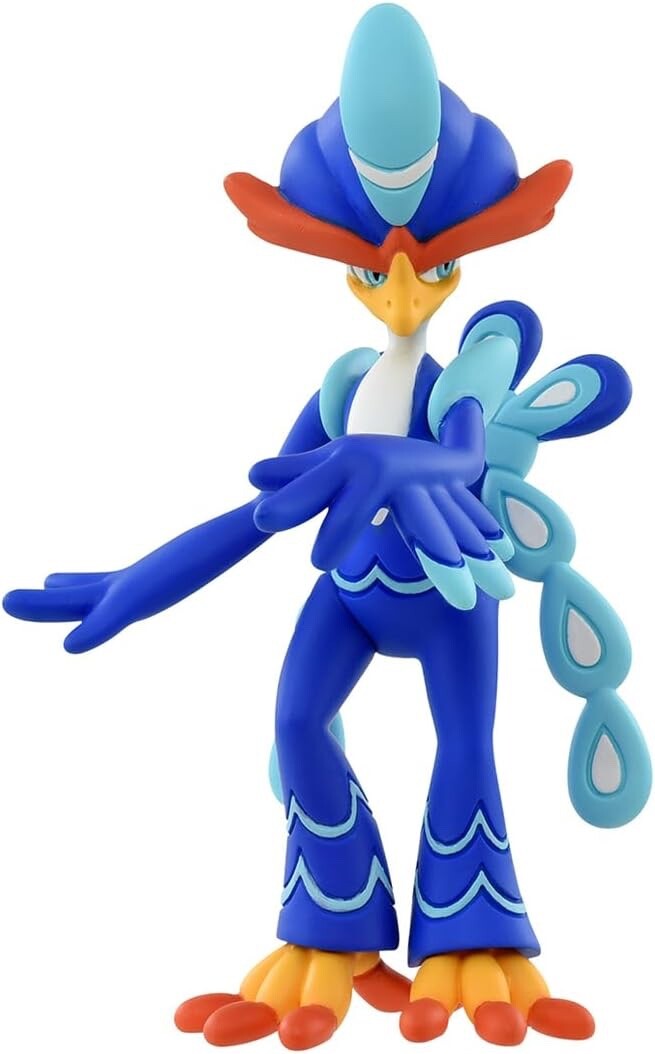 Pokemon Moncolle Quaquaval - MS-58 Takara Tomy EX 2" Figure In Hand