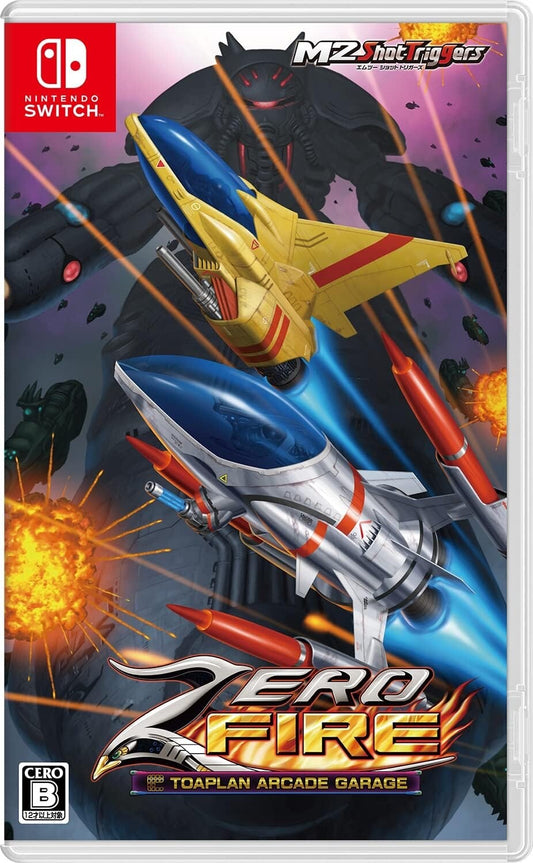 Zero Fire Toaplan Arcade Garage Nintendo Switch video game