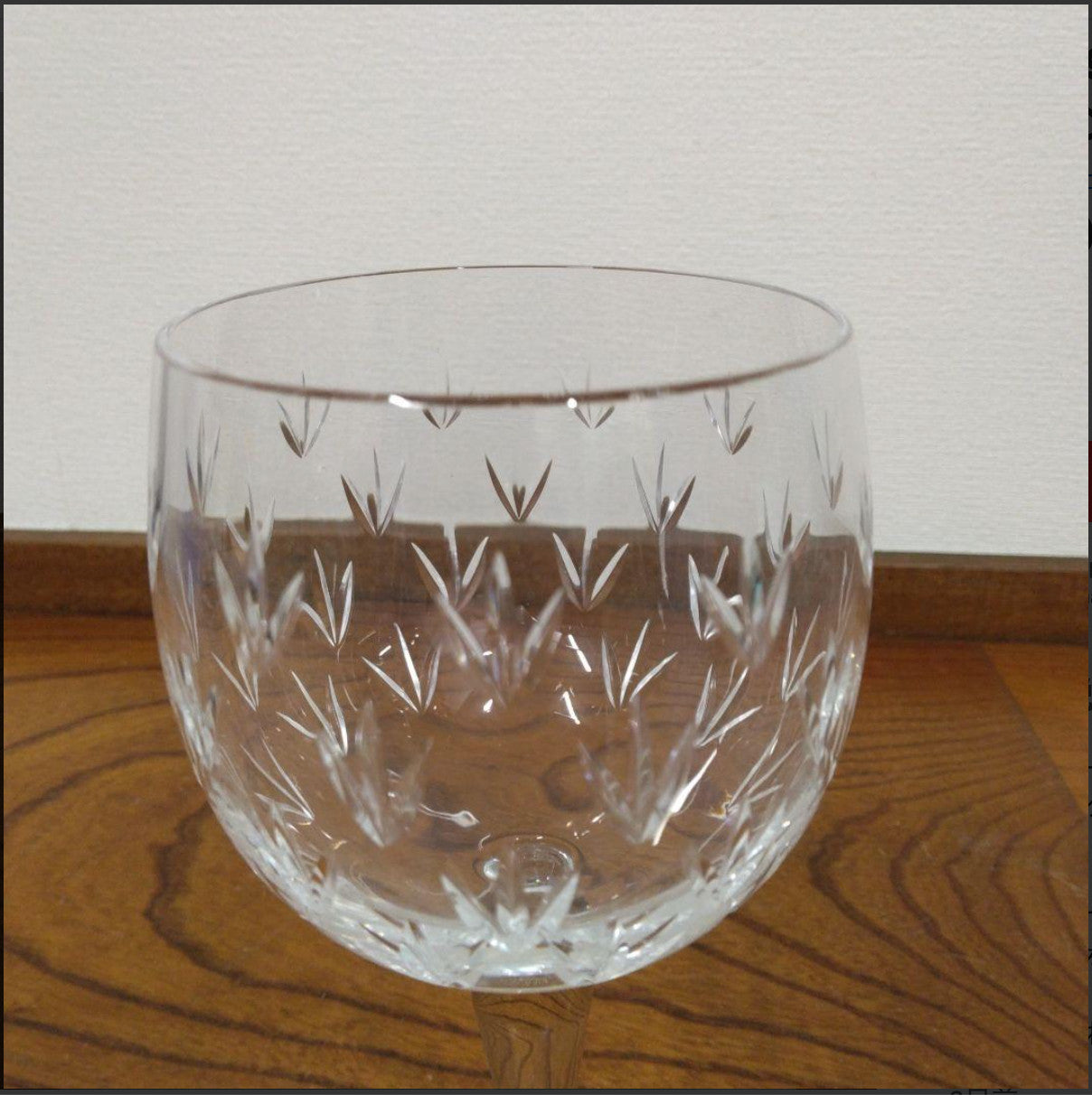 Tiffany & Co Floret Glasses Wine glass pair set with box unused