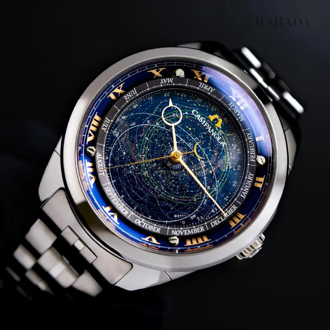 CAMPANOLA AO4010-51M COSMOSIGN 25th Anniversary Limited 250pcs Japan Watch