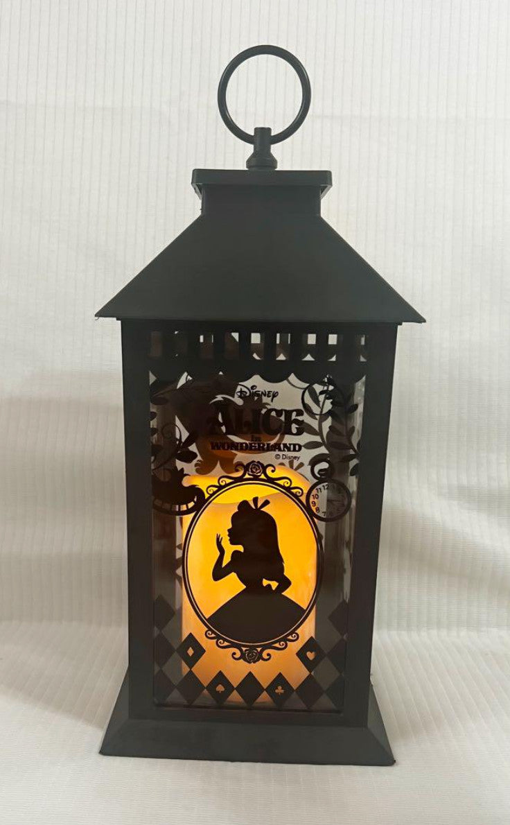 Disney Alice in Wonderland LED CANDLE WITH FLICKERING LIGHT new