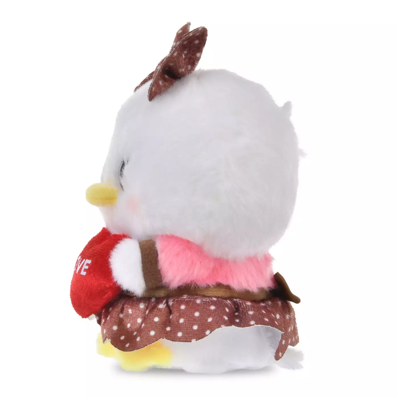Japan Disney Mickey Minnie Donald Daisy Plush Toy Urupocha-chan Valentine's Day