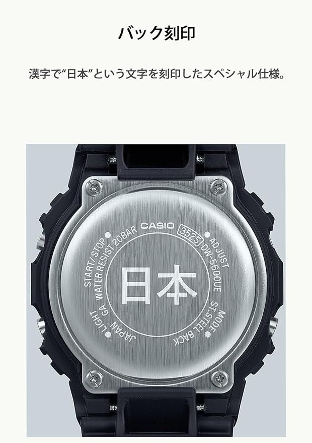 CASIO G-SHOCK DW-5600KHK24-1JR Hokusai "Thirty-six Views of Mount Fuji"
