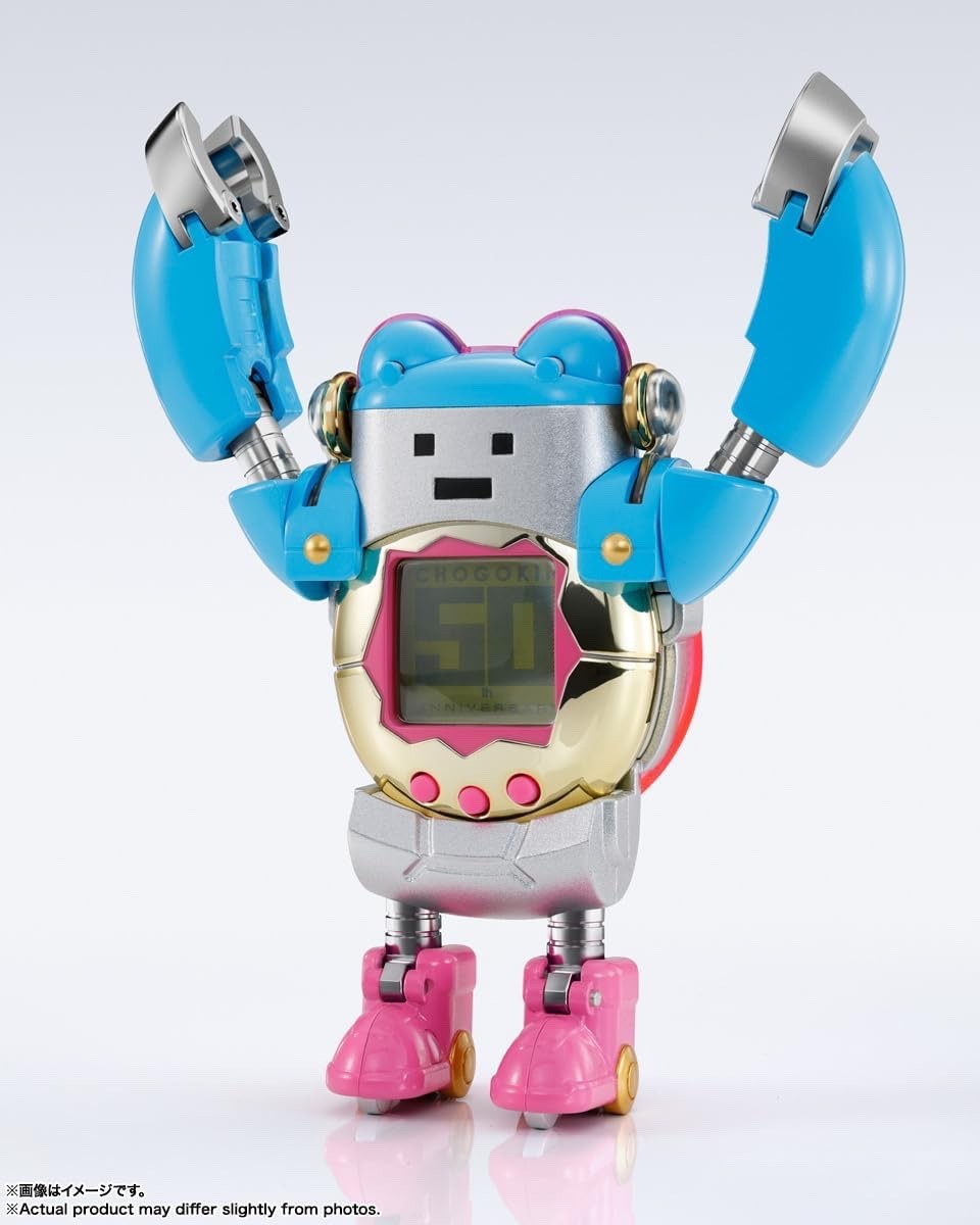 BANDAI CHOGOKIN TAMAGOTCHI ROBO 100mm Action Figure w/ Tracking NEW