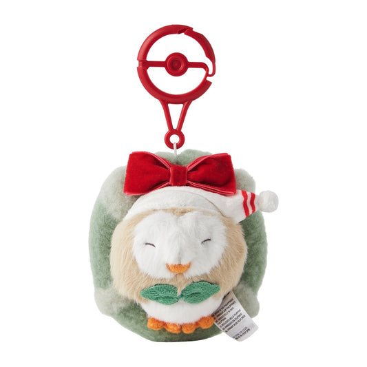 Pokémon Plush Key Chain Rowlet Pokémon Holiday Blessings Japan