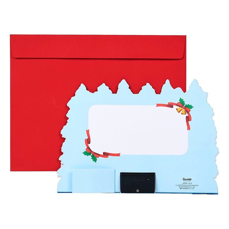 2026 Christmas Greeting Card with Light & Music japan