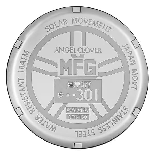 Angel Clover MF GHOST Collaboration Watch EVS43MFG-FR Japan Animation Ferrari
