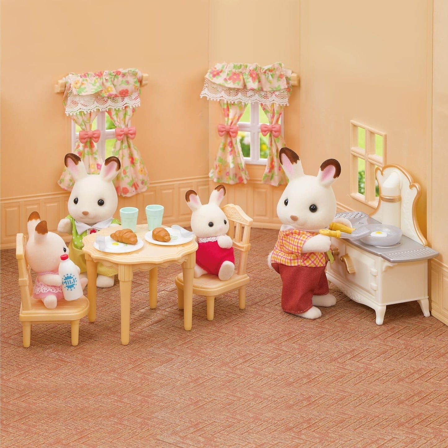 Sylvanian Families House Big House with Red Roof Deluxe Furniture Set SE-213