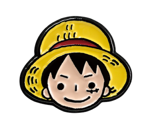 One Piece Base Shop Exclusive Metal Face Pins Japan Exclusive New