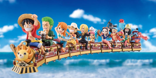 WCF World Collectable Figure One Piece Mugiwara Store Japan Train