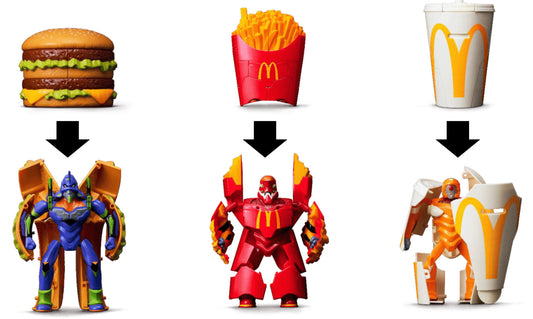 McDonald's x Evangelion Collaboration Value Set Figure Japan Limited