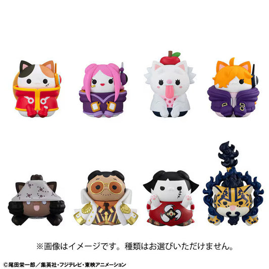 One Piece Bandai Mega Cat Project Nyanpeace Nyan Egghead Set Figure Japan NEW
