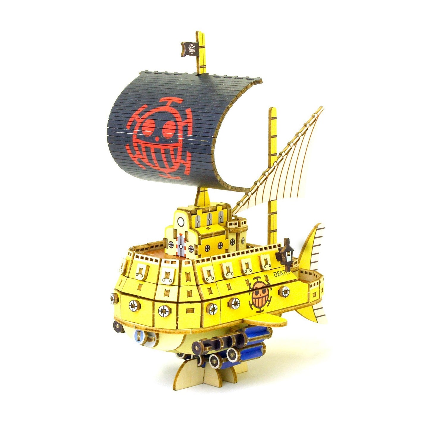 AZONE Wooden Art ONE-PIECE of Trafalgar Law submarine kigumi 3D puzzle New F/S