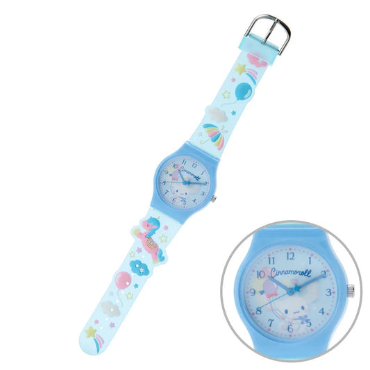 Sanrio Cinnamoroll Rubber Watch Cute Character Wristwatch Japan Limited