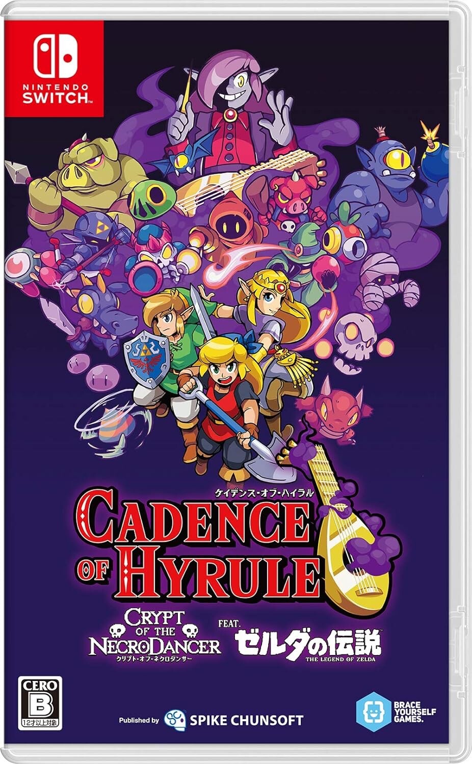 Cadence of Hyrule Crypt of Necrodancer Nintendo Switch Japan