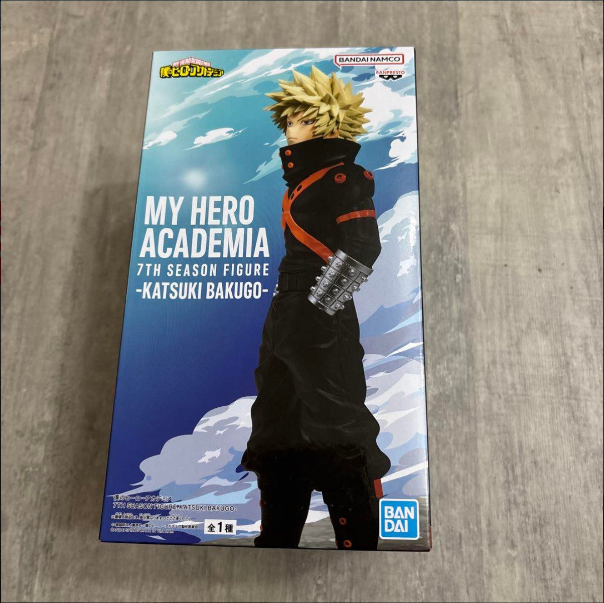 My Hero Academia 7TH SEASON Figure KATSUKI BAKUGO Anime Japan Bandai